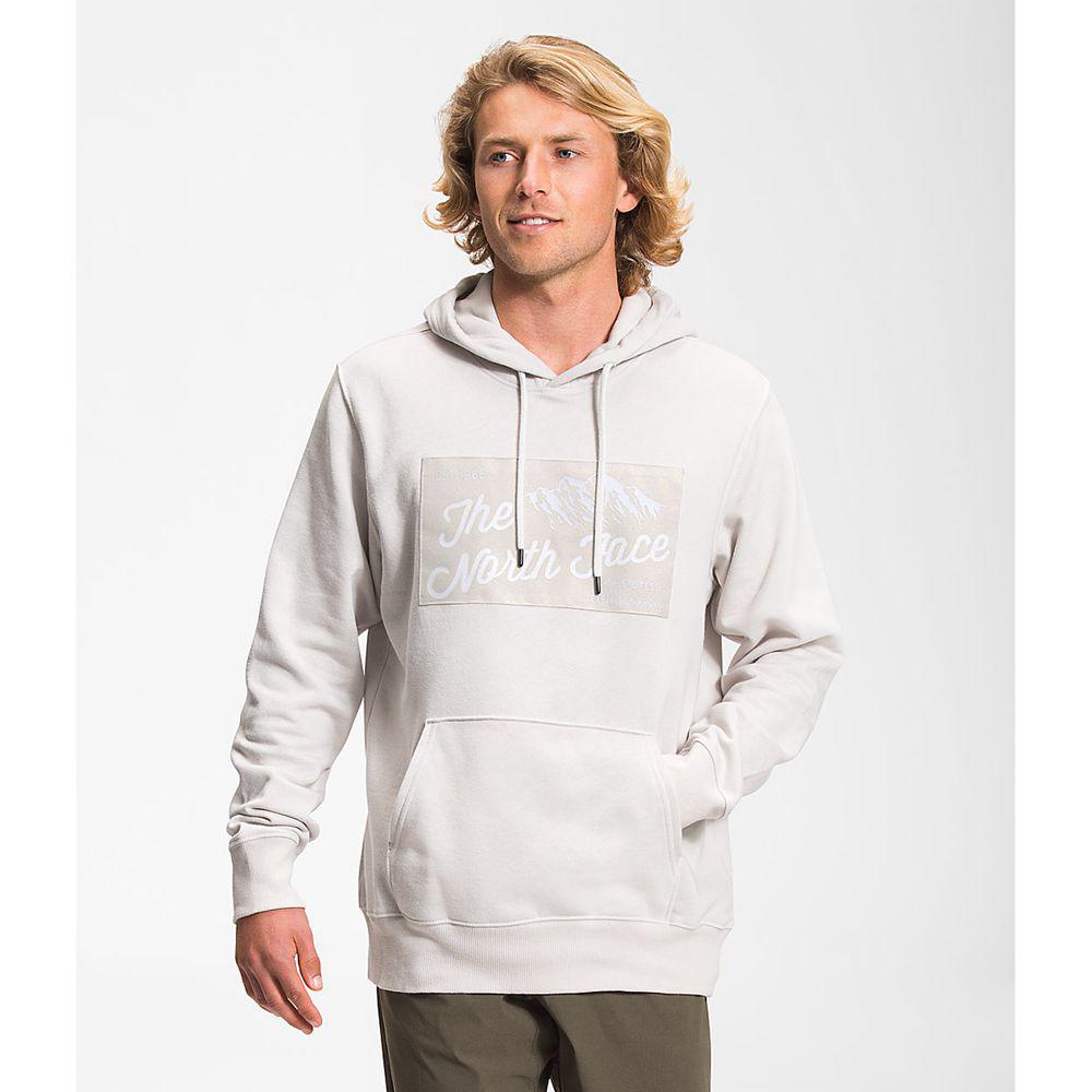 The North Face Holiday Ανδρικα Φούτερ Hoodie - Ανοιχτο Γκρι (UKAG50364)